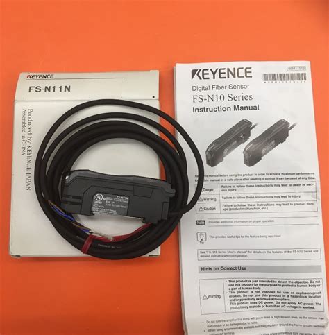 KEYENCE Digital Fiber Sensor FS N11N New In Box Daves Industrial