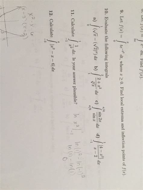 Solved Let F X Integral X 0 Te T 2 Dt Where X