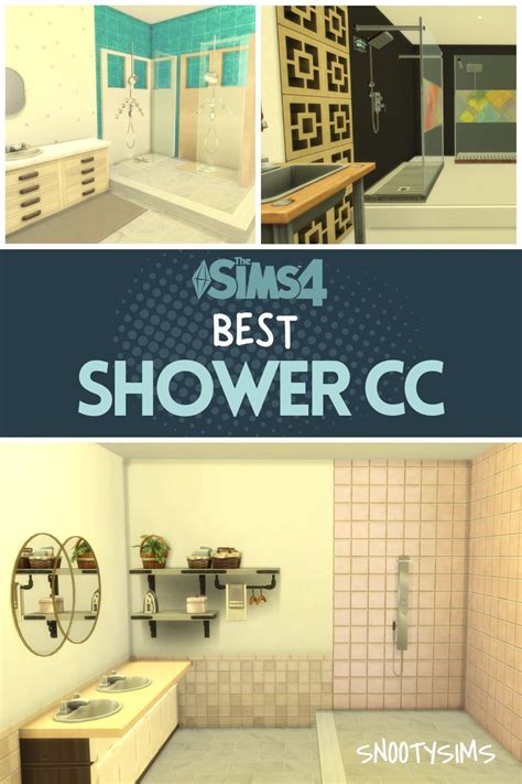 Top Shower Cc And Mods For The Sims 4 Sims 4 Cc Furniture Sims 4