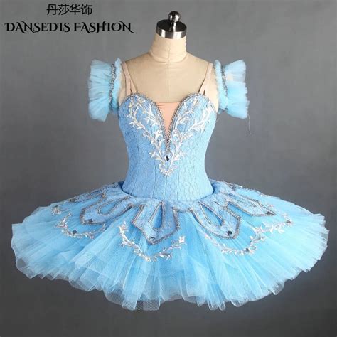 Azul P Lido Cl Sico Tut De Ballet Panqueque Vestido Mujer De Etapa