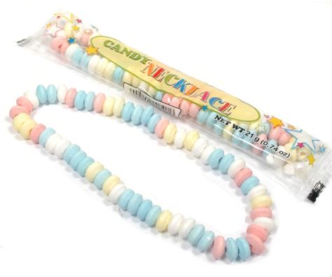 Smarties Candy Necklaces Wrapped