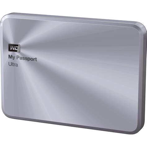 Wd 4tb My Passport Ultra Metal Edition Silver