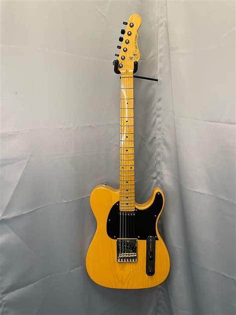 G L Tribute ASAT Classic Butterscotch Blonde Reverb