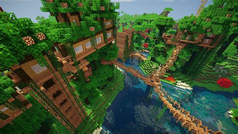 5 Best Minecraft Blocks For Building A Tree House