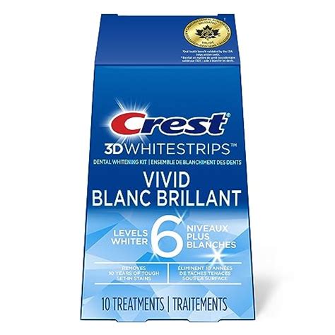 Crest 3d White Whitestrips Classic Vivid Treatments 10 Count — Deals