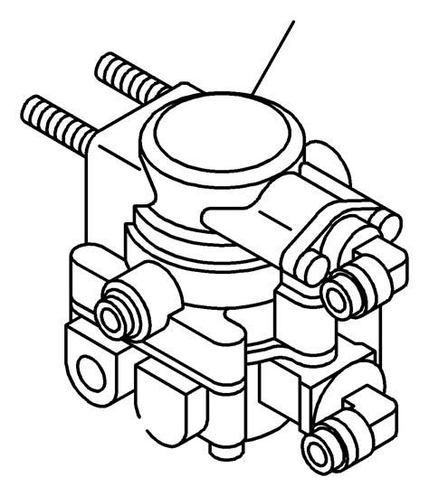 Isuzu Ftr Valve Air Br Brakes Control Degel Isuzu