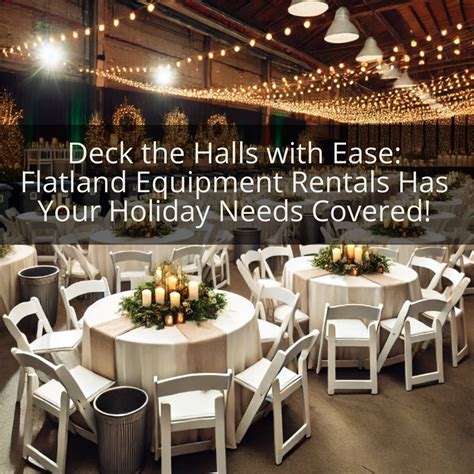 tables and chair rentals 5