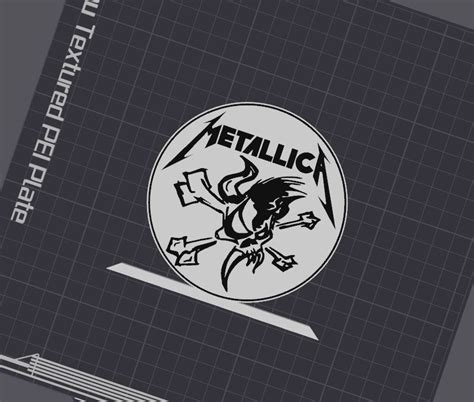 Metallica Logo by 5kyrunn3r - MakerWorld