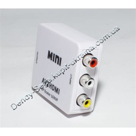 Купить конвертер RCA - HDMI переходник тюльпаны ШДМИ для Денди Сега ...