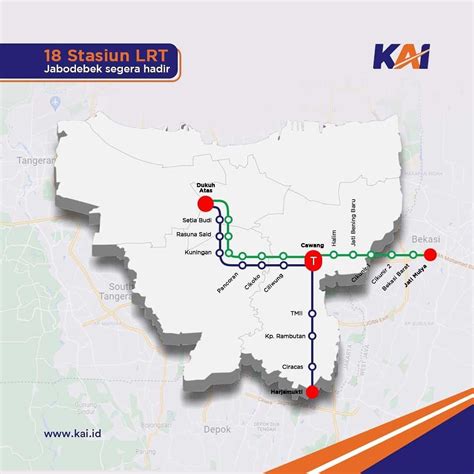 Info LRT Jabodebek: Rute, Peta, Stasiun Terbaru Tahun 2024!