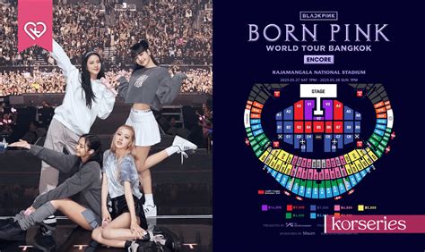 Blackpink World Tour [born Pink] Encore Bangkok Korseries