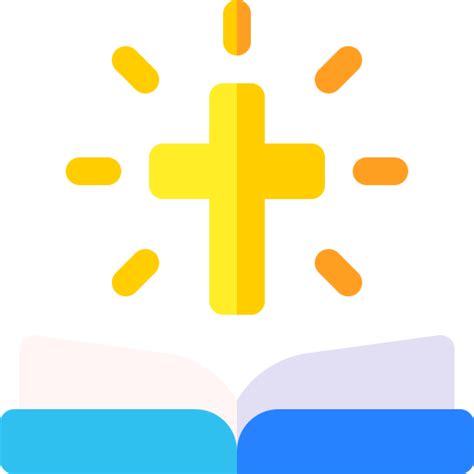 Bible Basic Rounded Flat icon