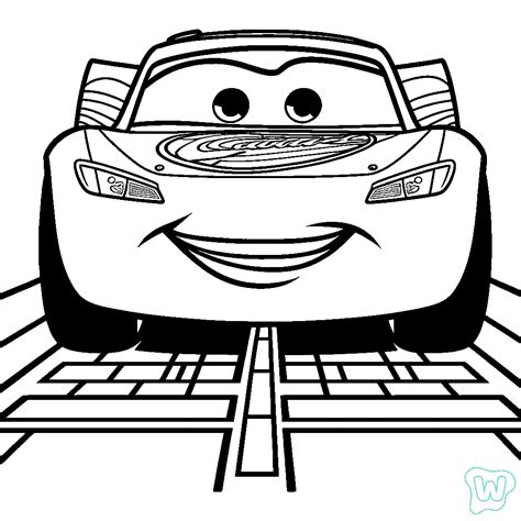 Mc Queen Para Pintar - 31 Lightning McQueen Coloring Pages - Free PDF Coloring Pages