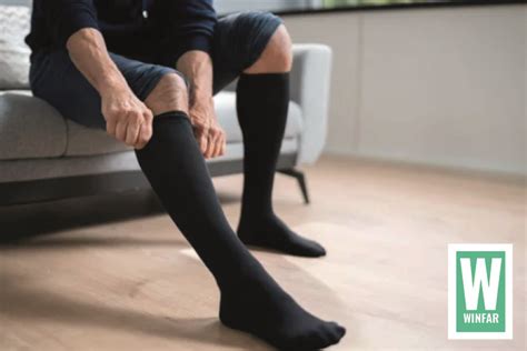 Compression socks are great for swollen feet, legs & ankles