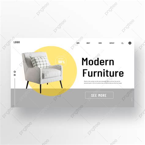 Fashion Furniture Promotion Banner Template Download On Pngtree