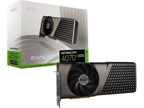 网传丨微星将发布 Rtx 4070 Ti Super Expert Aero 非公卡，正反拉风扇散热器 显卡 什么值得买