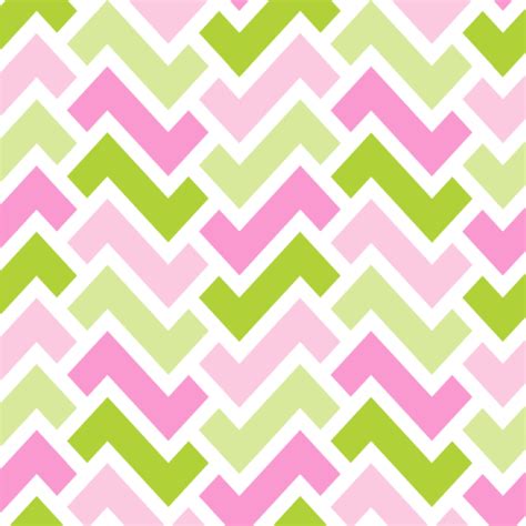 Custom Pink & Green Geometric Wallpaper & Surface Covering | YouCustomizeIt