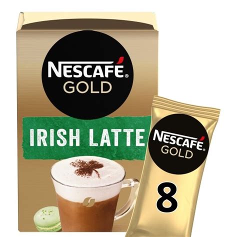 Nescafe Gold Irish Latte Coffee Sachets 8x198g Tesco Groceries