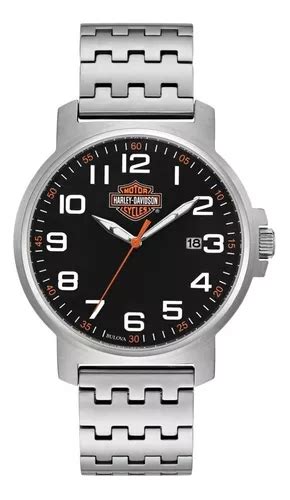 Rel Gio Masculino Original Harley Davidson By Bulova B Mercadolivre