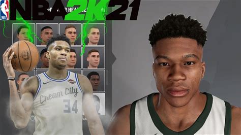 2k21 Best Giannis Antetokounmpo Face Creation Giannis Facecreation