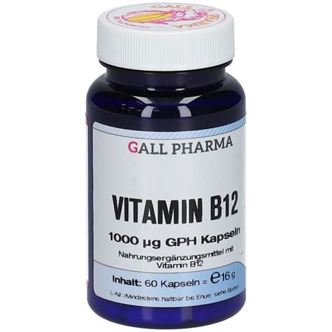 Gall Pharma Vitamin B12 1000 µg Gph 60 St Shop Apotheke