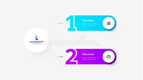 Mind Map With 2 Numbers Elements Connected To Main Circle Flowchart