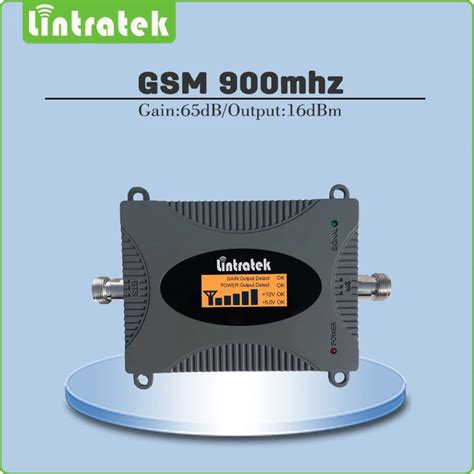 Lintratek Gain 65dB 900 GSM Mobile Signal Booster 2G GSM Signal