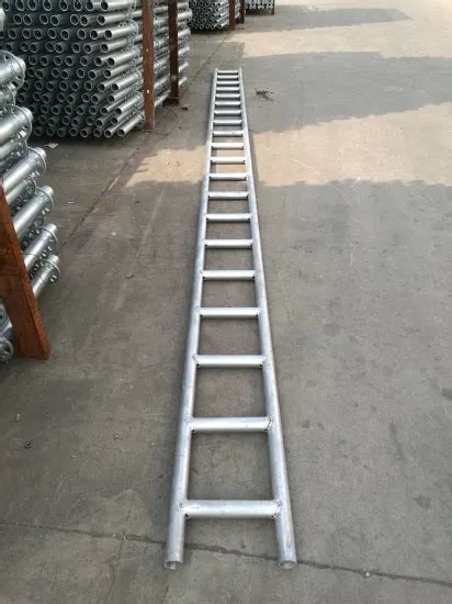 Hot DIP Galvanized Scaffolding Unit Ladder Beam For Construction Use Scaffolding And Ladder Beam