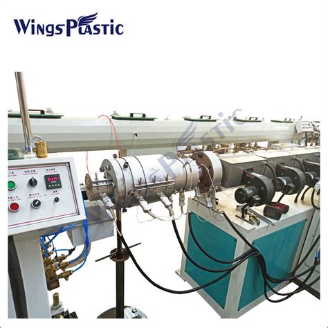 High Speed Plastic Hdpe Pe Pvc Ppr Pipes Production Line Water Gas Pipe