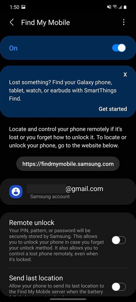 how to locate my lost samsung phone