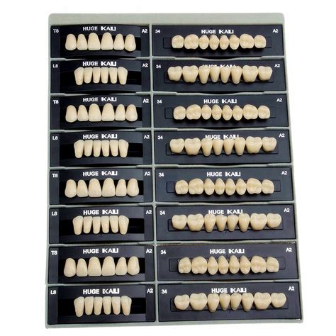 Buy Pcs Professional Dental Acrylic Resin Teeth For Dentures T A