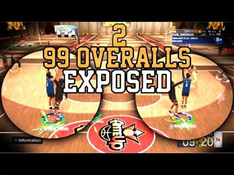 Two 99 Overalls Exposed L Best Jumpshot NBA 2K19 Stage Comp Gameplay