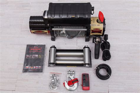 WYCIĄGARKA DRAGON WINCH MAVERICK 12000HDI 12V LINA STALOWA TOPTUN PL