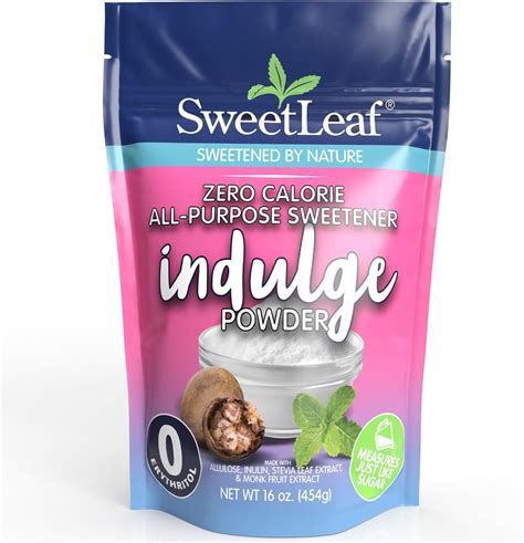 Amazon Sweetleaf Indulge Powder Sugar Replacement All Purpose