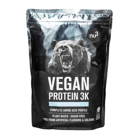 Nu3 Vegan Protein 3k Neutral 1000 G Redcare Apotheke