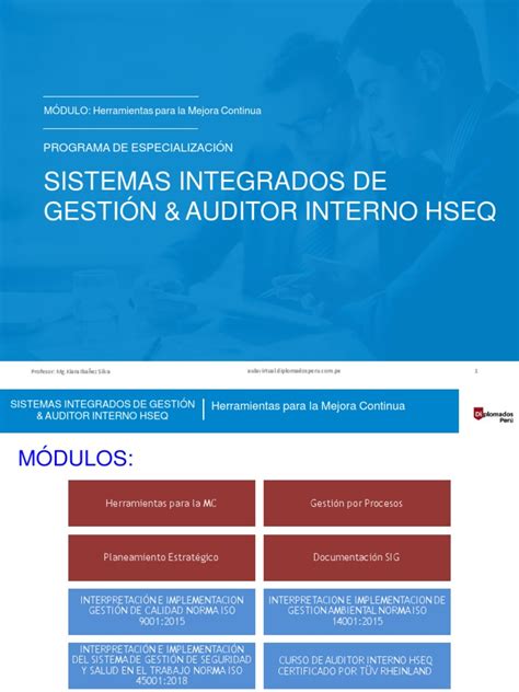 Sesion I Herramientas De Mejora Continua Pdf Lluvia De Ideas