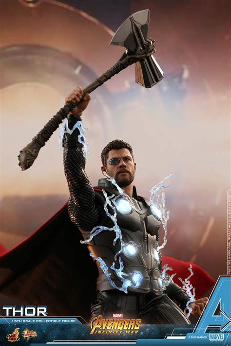 Thor Vingadores Guerra Infinita Movie Masterpiece Series Hot Toys