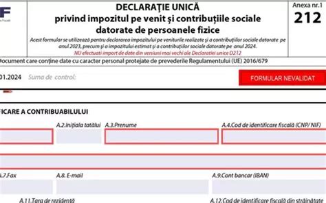 Care este termenul limită pentru depunerea Declarației unice în 2024