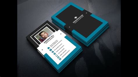 How to Design a Professional Business Card in Photoshop : Photoshop ...