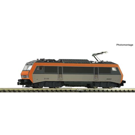 Locomotive Lectrique Bb Sybic Livr E Orange Gris Fleischmann