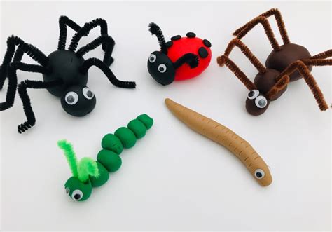 Minibeast Activities With Playdough Playtime Learning