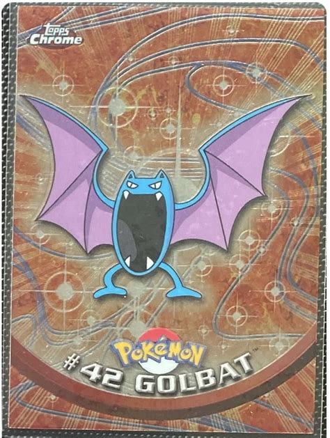 Golbat Topps Series 1 42 Pokemon Card