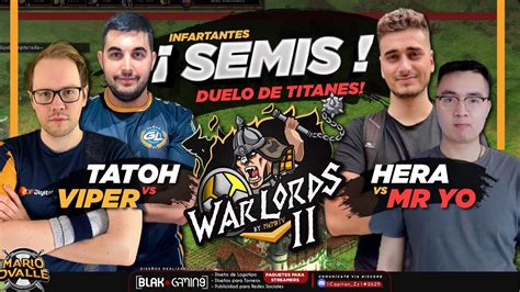 The Viper Vs Tatoh Hera Vs Mr Yo Semifinal Warlord De Membtv Youtube