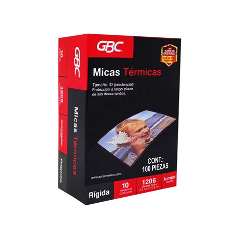 Mica Termica Acco Gbc M Paquete Con Piezas Milesimas