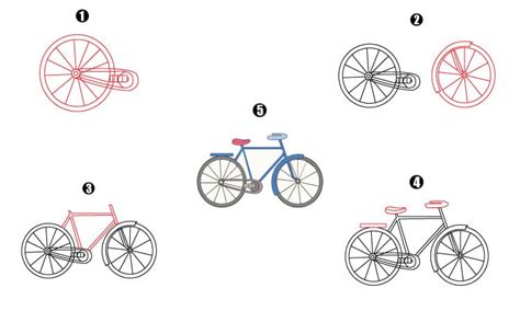 Bike Drawing - A Step By Step Guide - Cool Drawing Idea