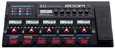 Гитарный процессор ZOOM G11 - купить в Москве и Санкт-Петербурге ...