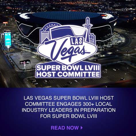 LAS VEGAS SUPER BOWL LVIII HOST COMMITTEE ENGAGES 300+ LOCAL INDUSTRY ...