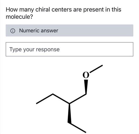 Solved How Many Chiral Centers Are Present In This Molecule Chegg