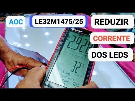 Aoc Mod Le M Reduzir Corrente Dos Leds Da Tv Aoc Diminuir