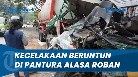 Libatkan Truk Tronton Dan Trailer Begini Kronologi Kecelakaan